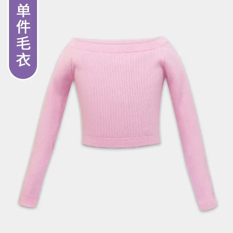 Pink Off-Shoulder Cotton Bra Top for Girls - Image 2