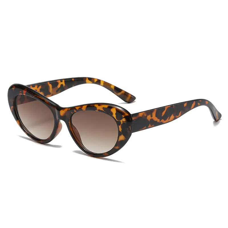 Green Cat Eye Sunglasses UV400 Women - Image 3