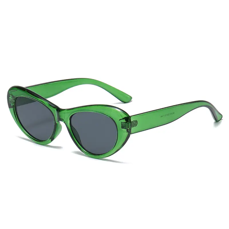 Green Cat Eye Sunglasses UV400 Women - Image 4