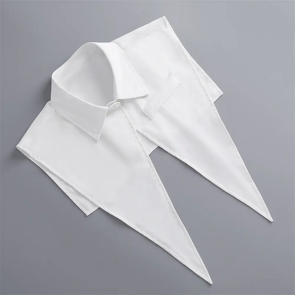 Black Pointed Collar Summer Shirt Shawl Vest — feature 20