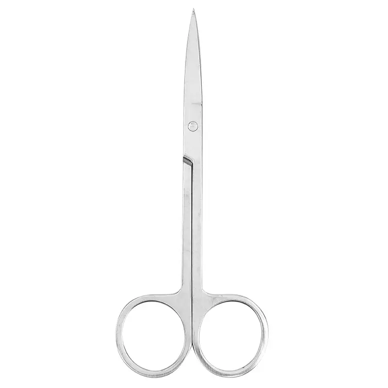 Stainless Steel Eyebrow Trimming Scissors with Round Nose Hair Scissors - Image 11