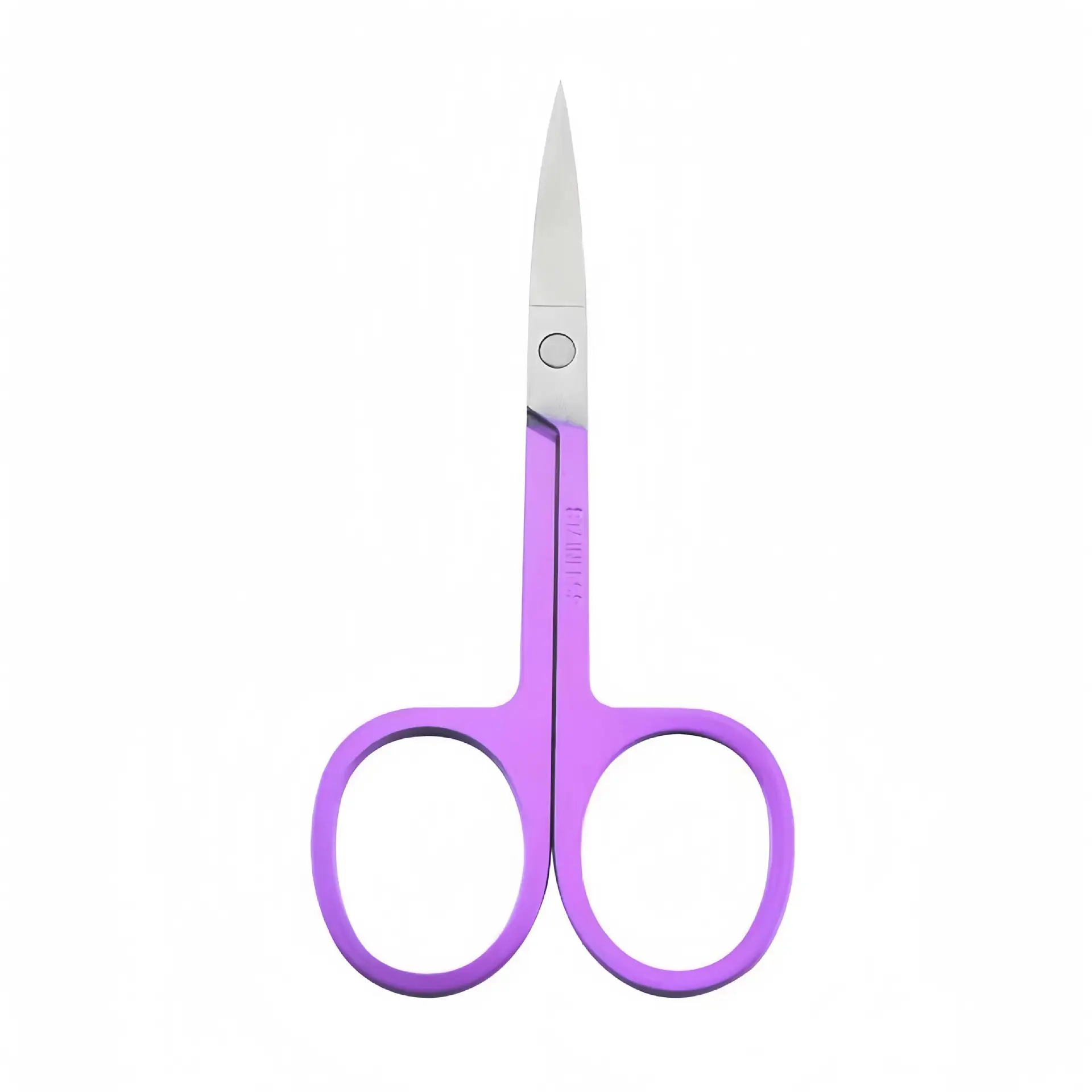 Stainless Steel Eyebrow Trimming Scissors with Round Nose Hair Scissors - Image 12