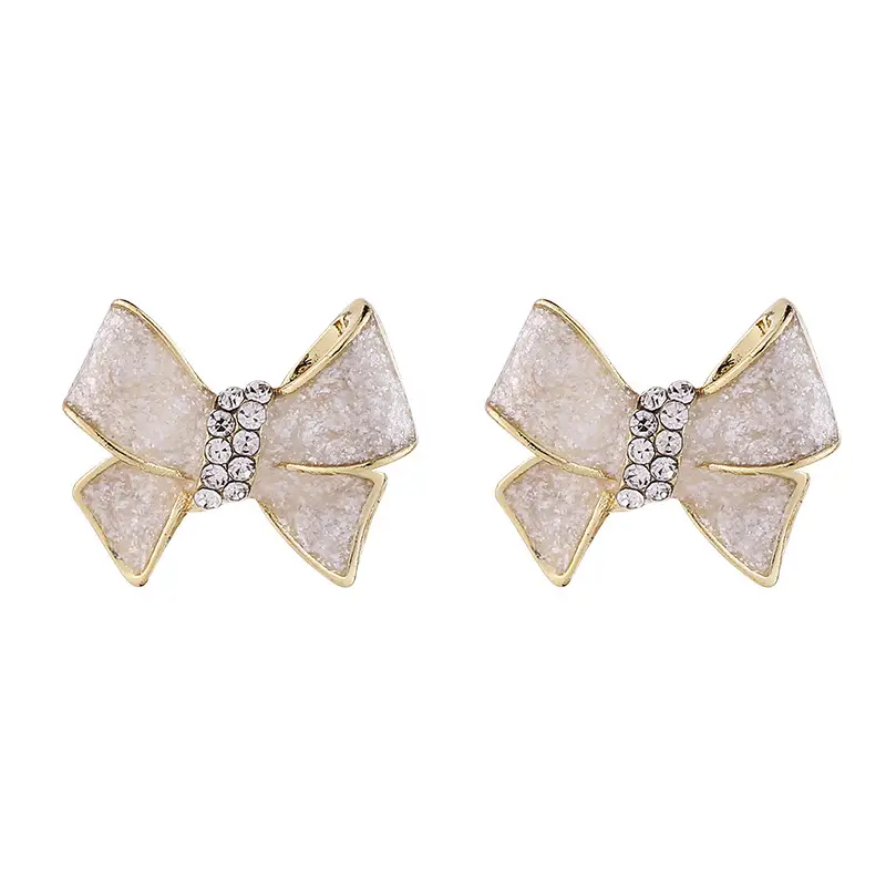 Sweet Butterfly Rhinestone Earrings for Women