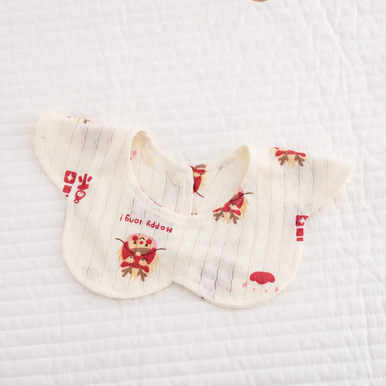 Baby Pure Cotton Bear Scarf Towel Set - Image 21