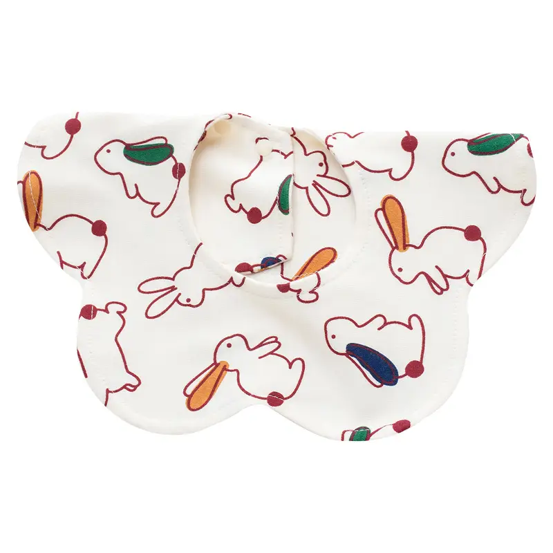 Baby Pure Cotton Bear Scarf Towel Set - Image 6