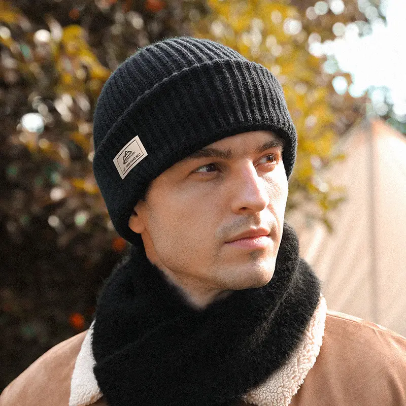 White Wool Balaclava for Winter Windproof Face Mask - Image 22
