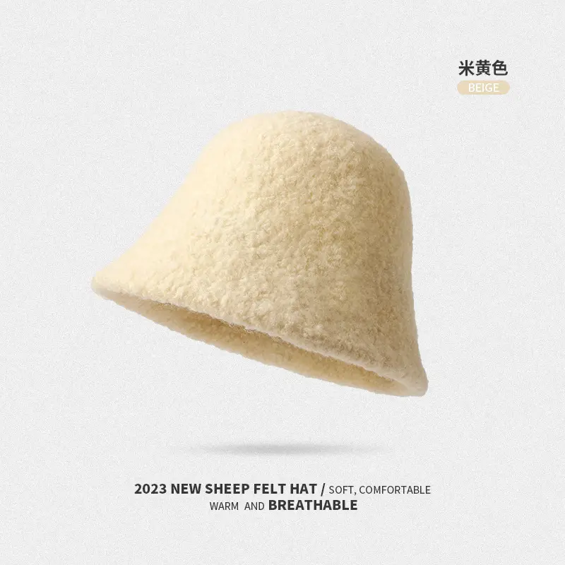 White Wool Balaclava for Winter Windproof Face Mask - Image 15