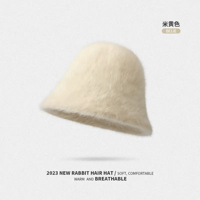White Wool Balaclava for Winter Windproof Face Mask - Image 18