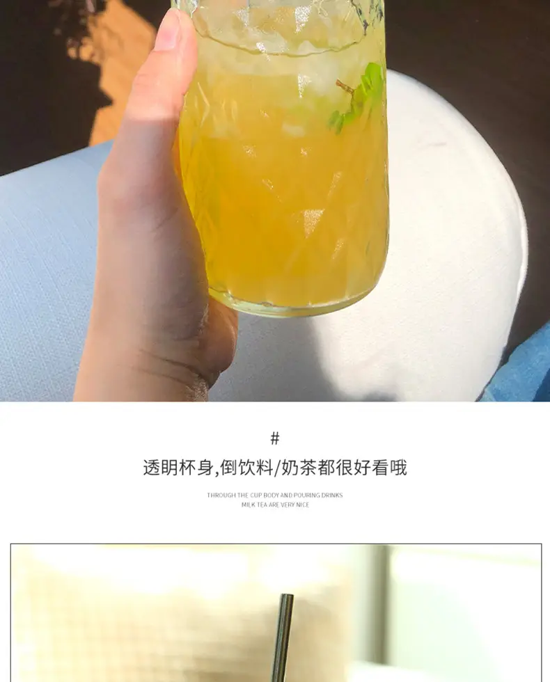 Glass Mason Cup Cold Brew with Straw & Lid — feature 10