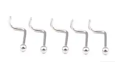 European & American Solder Ball Nose Rings for Piercing — feature 12