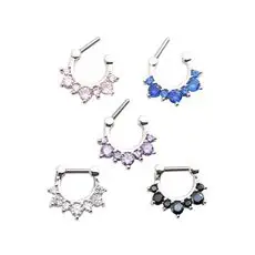European & American Solder Ball Nose Rings for Piercing — feature 16