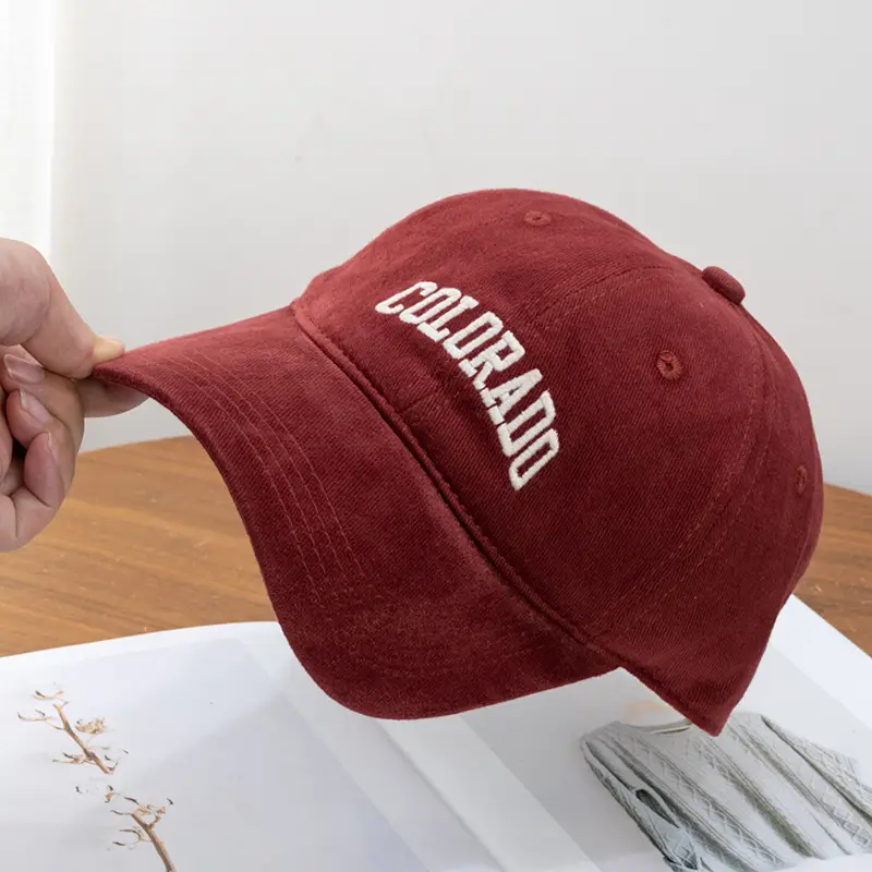 Colorado Embroidered Baseball Cap for Men Women Curved Brim - Image 4