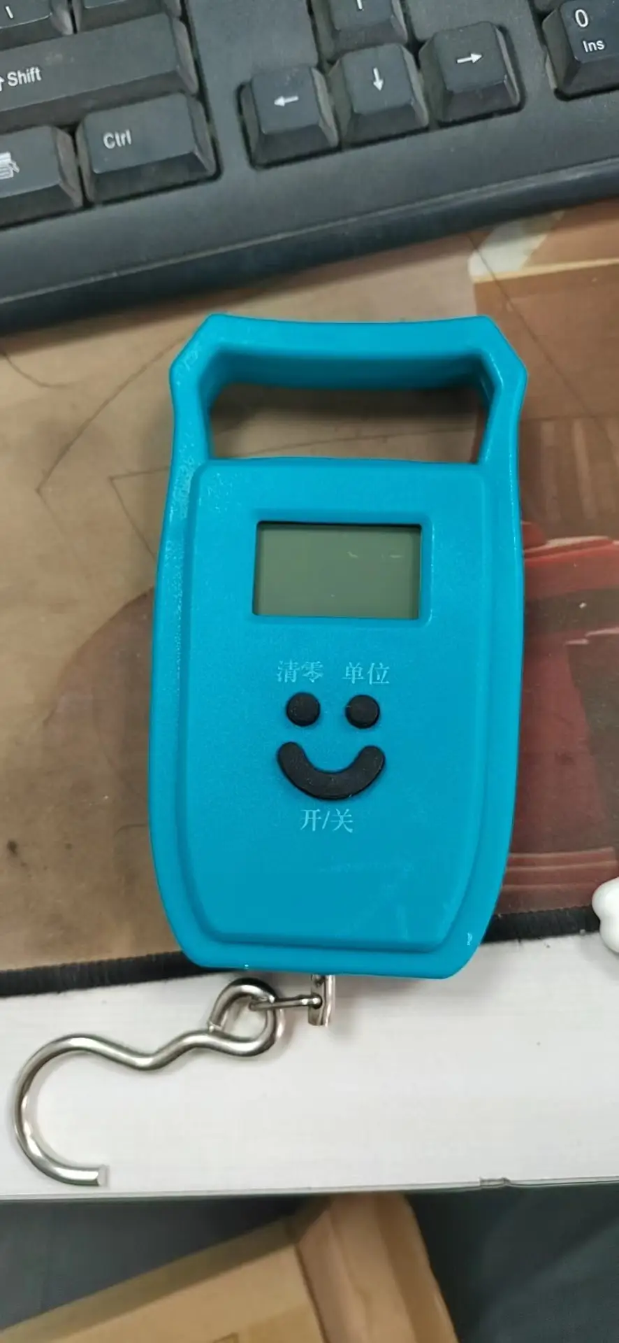 Portable 50kg Electronic Weight Scale with Keychain
