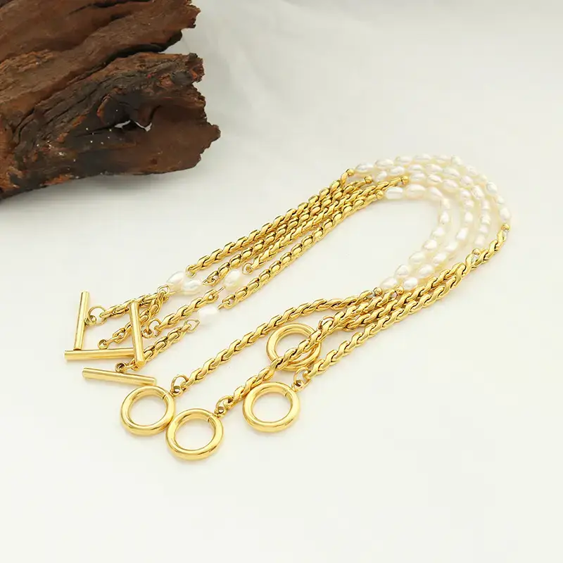 Korean Style Color-free Pearl Bracelet for Women