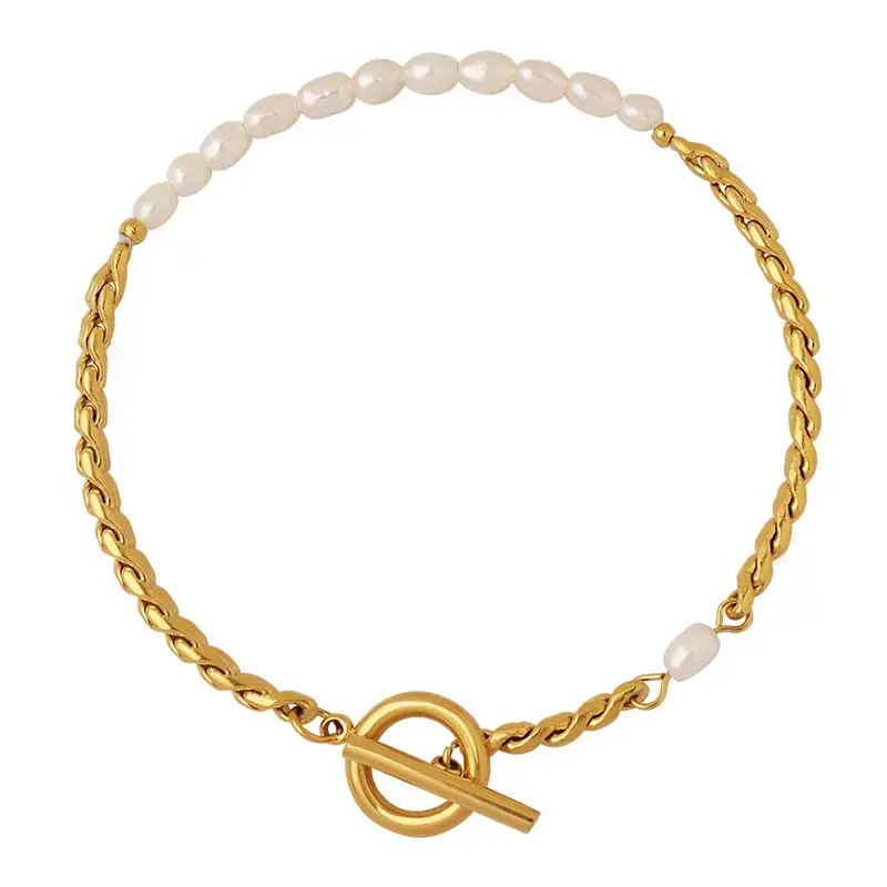 Korean Style Color-free Pearl Bracelet for Women