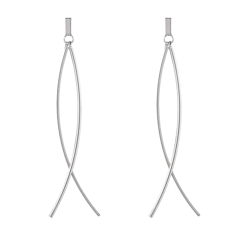Cross Tassel Earrings for Women with Light Luxury Design - Image 7