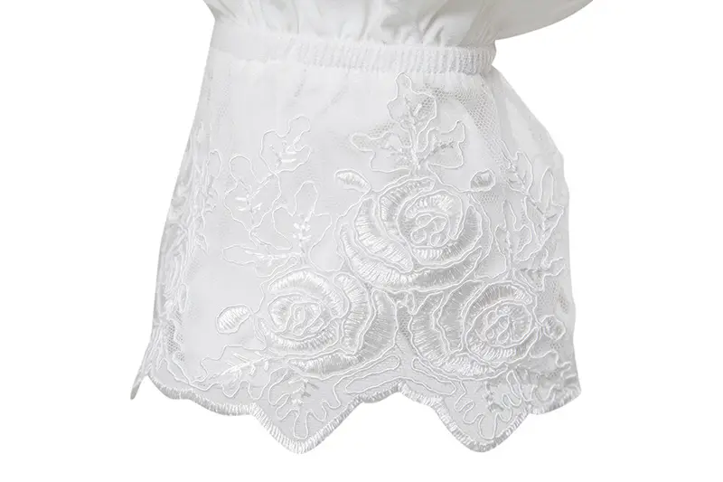Men's Ruffled Victorian Costume White Black Yellow — feature 10