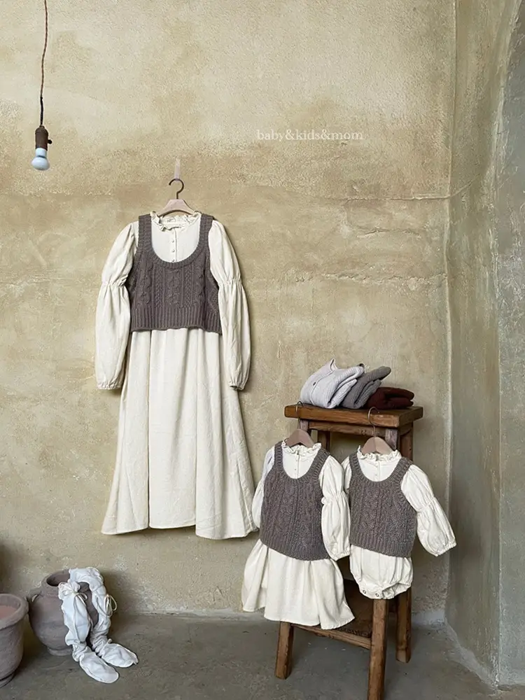 Girls Ruffled Collar Autumn Floral Dress 2026 — feature 16