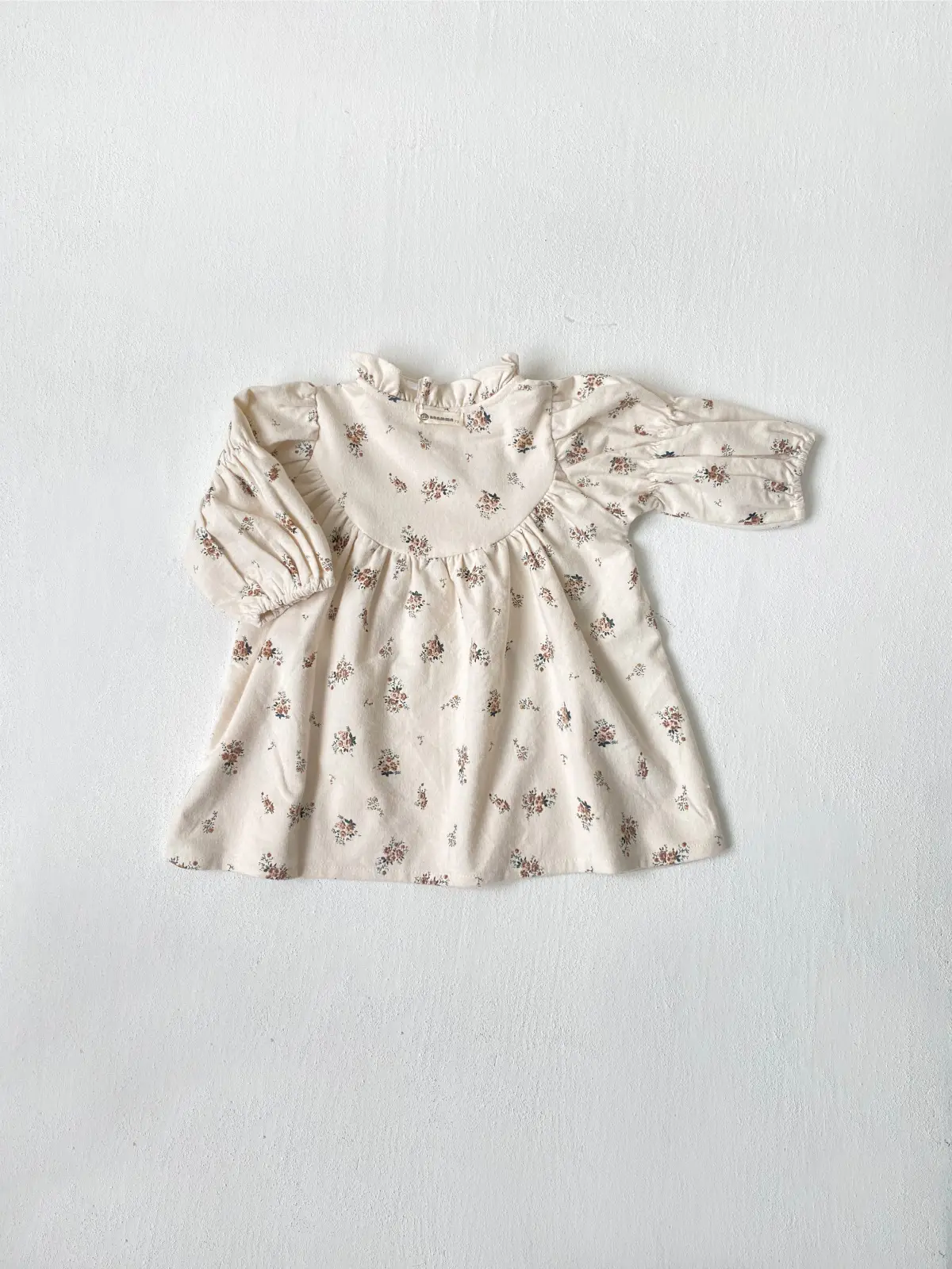 Girls Ruffled Collar Autumn Floral Dress 2026 — feature 32