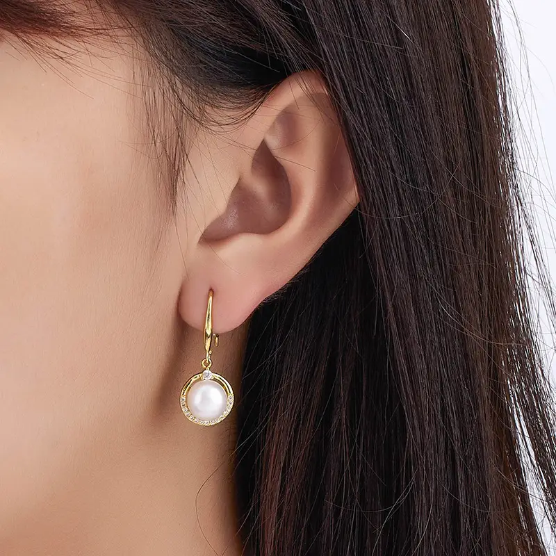 2022 French Pearl Ear Hooks for Women Elegant All Match - Image 3