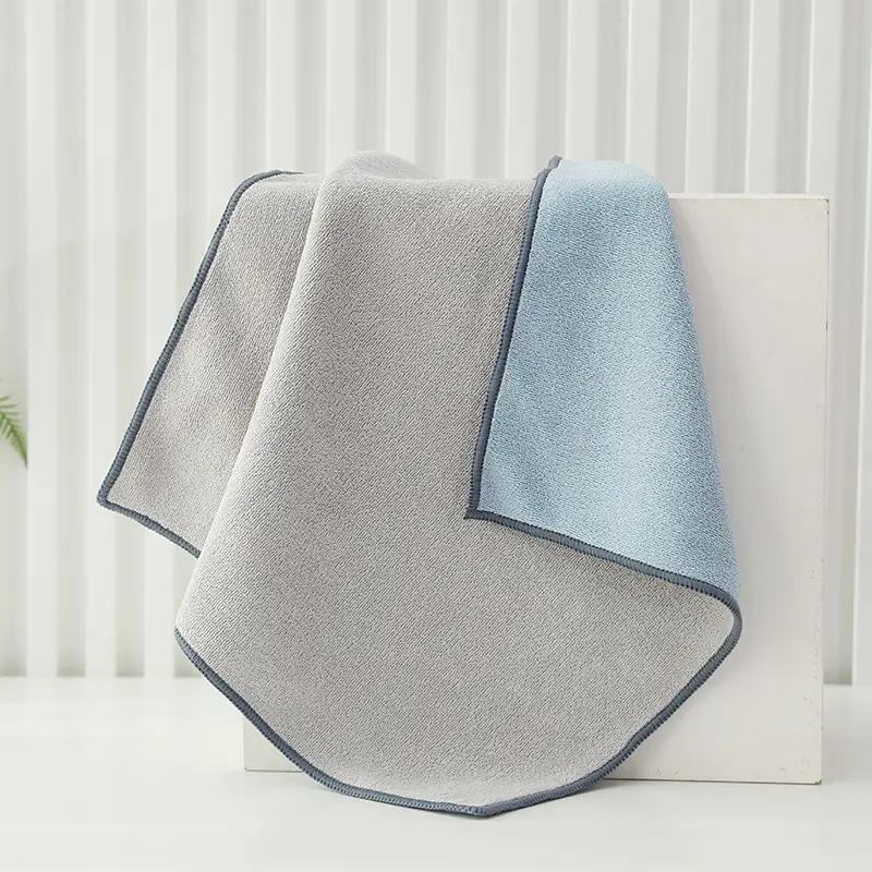 Car Wash Towel Strong Absorbent Velvet Fiber Multi Color