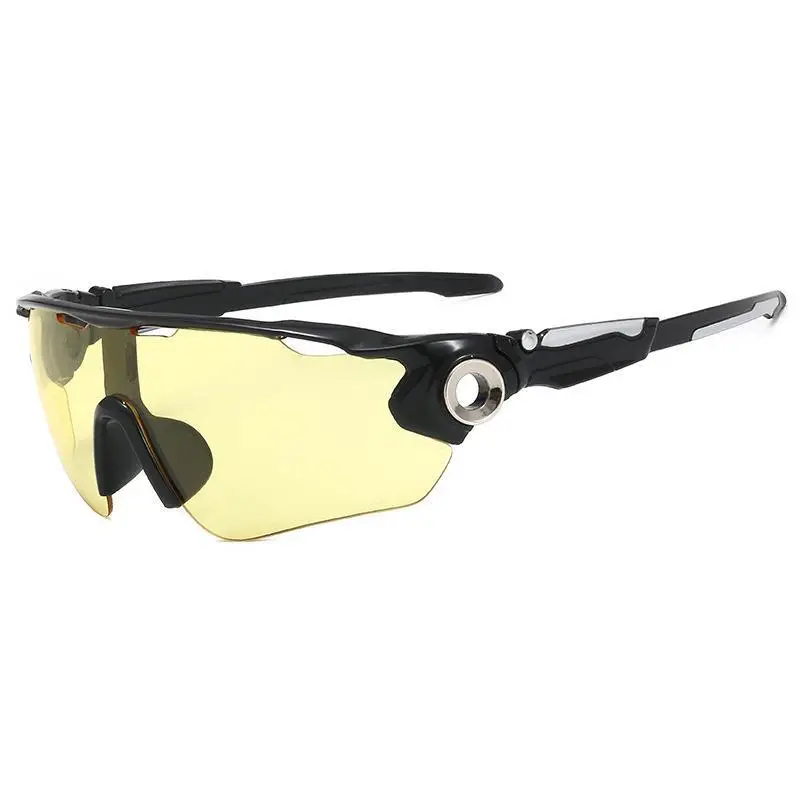 Black frame yellow film