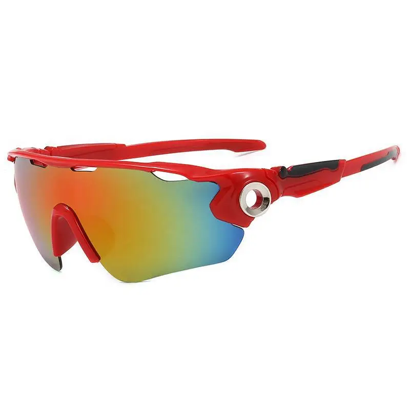 Men Cycling Sunglasses Windproof Rainbow Lensed