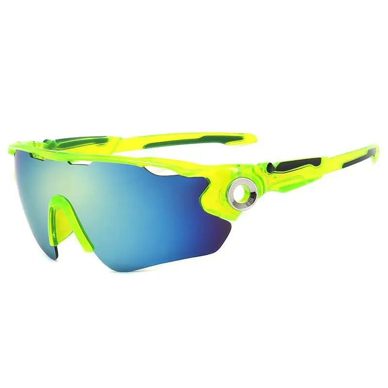 Men Cycling Sunglasses Windproof Rainbow Lensed