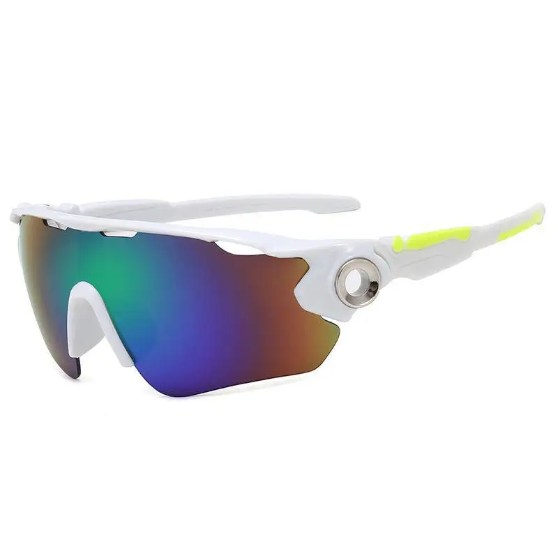 Men Cycling Sunglasses Windproof Rainbow Lensed