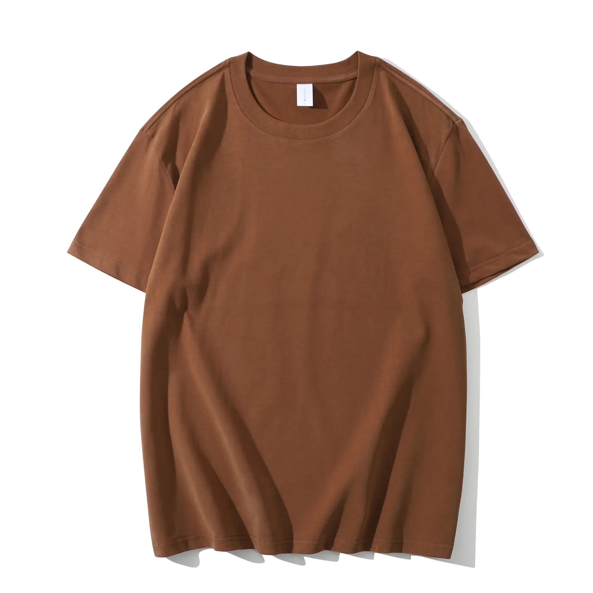 Men Black Short Sleeve T-Shirt 300g Heavy - Image 3