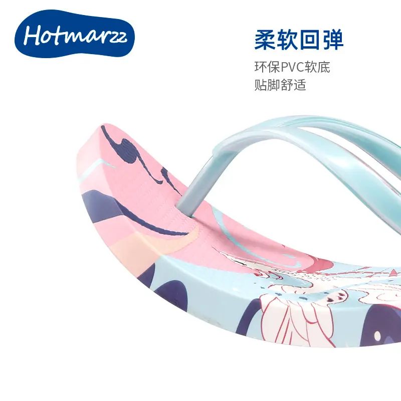 hotmarzz Heima New Women's Non-slip Flip-flops Cute Flip-flops Outer Wear Shopping Slippers Summer - Image 3