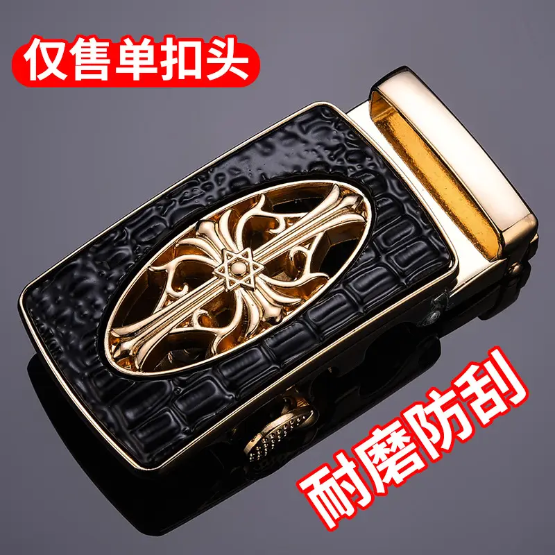Men's Alloy Automatic Belt Buckle 3.5cm Clip - Image 27