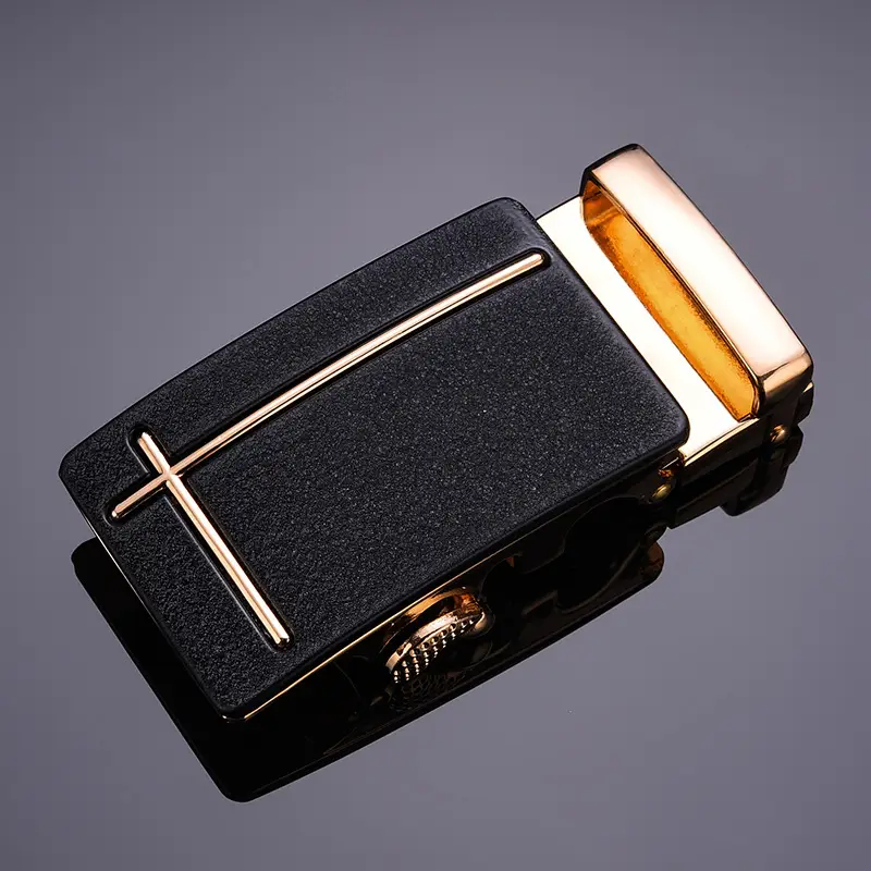 Men's Alloy Automatic Belt Buckle 3.5cm Clip — feature 16