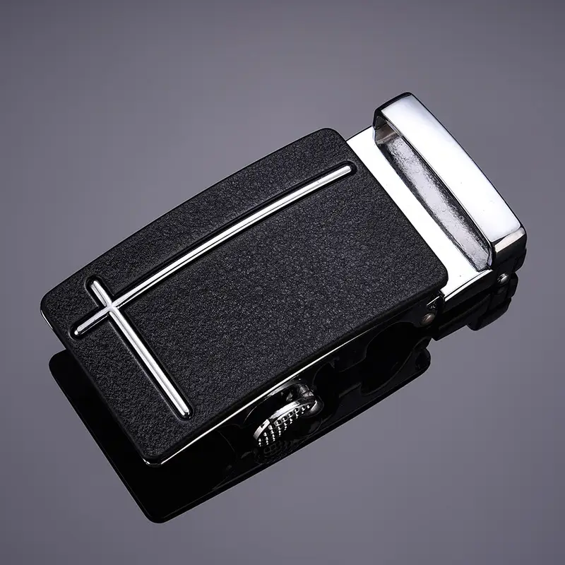 Men's Alloy Automatic Belt Buckle 3.5cm Clip — feature 17