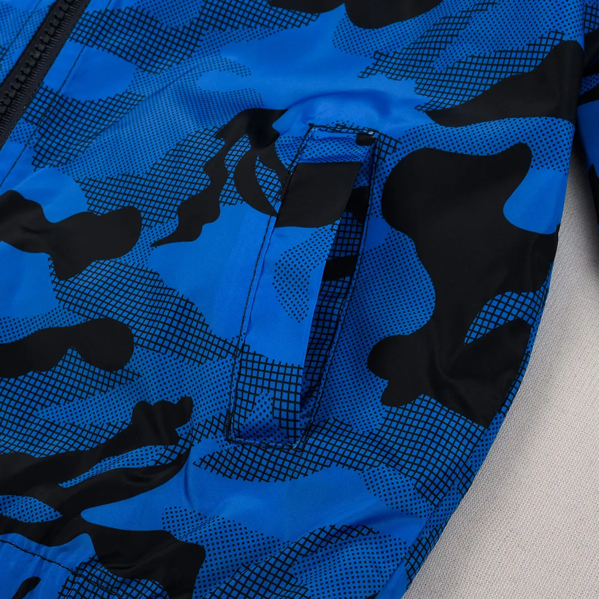 Boys' Leopard Print Hooded Camo Jacket 2025 — feature 6