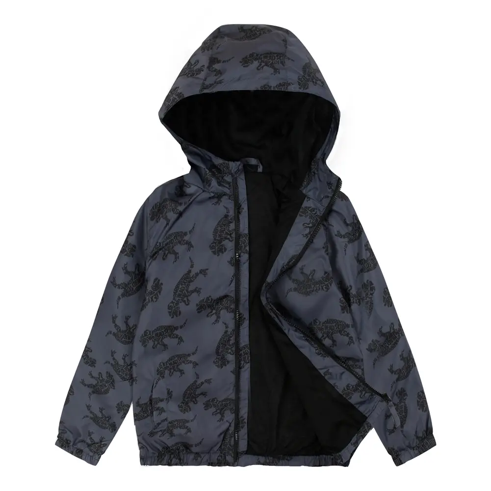 Boys' Leopard Print Hooded Camo Jacket 2025 — feature 7