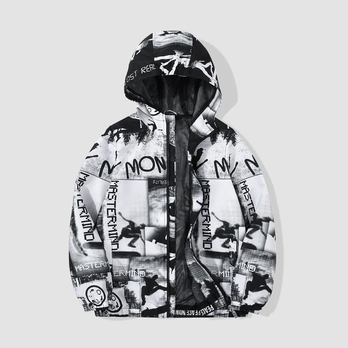 Boys' Leopard Print Hooded Camo Jacket 2025 - Image 11