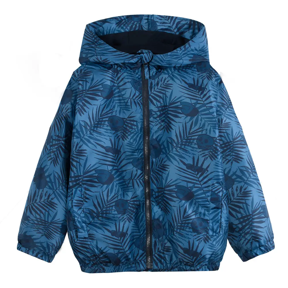 Boys' Leopard Print Hooded Camo Jacket 2025 - Image 5