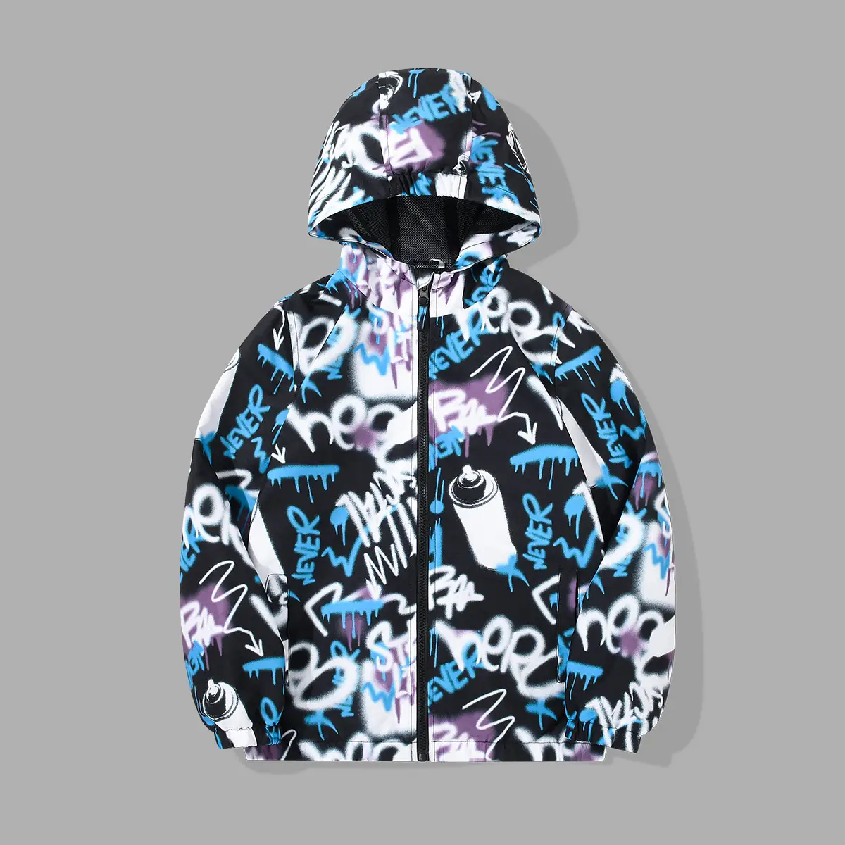 Boys' Leopard Print Hooded Camo Jacket 2025 - Image 9