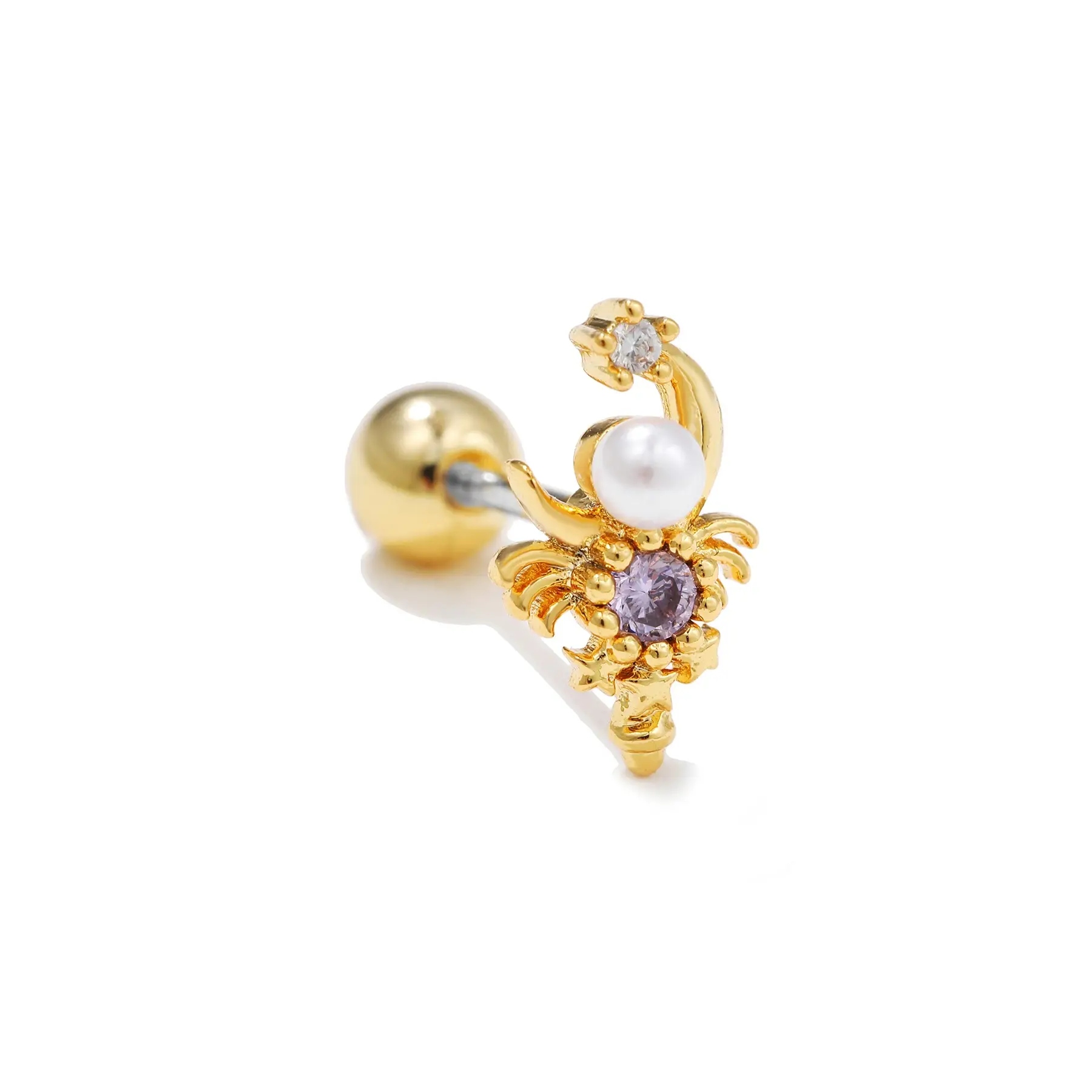 Zircon Heart Shaped Sleep-Free Earrings for Women