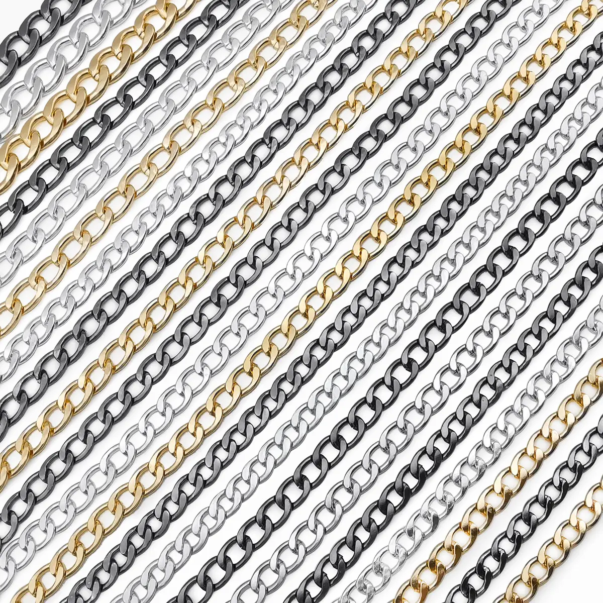 Silver Aluminum Chain 16mm Crossbody Bag Accessories - Image 25