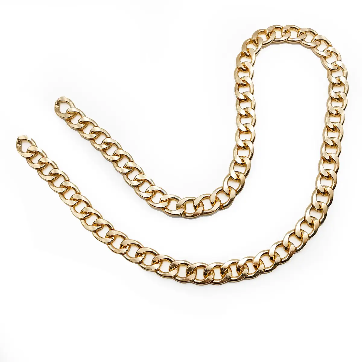 Silver Aluminum Chain 16mm Crossbody Bag Accessories - Image 26