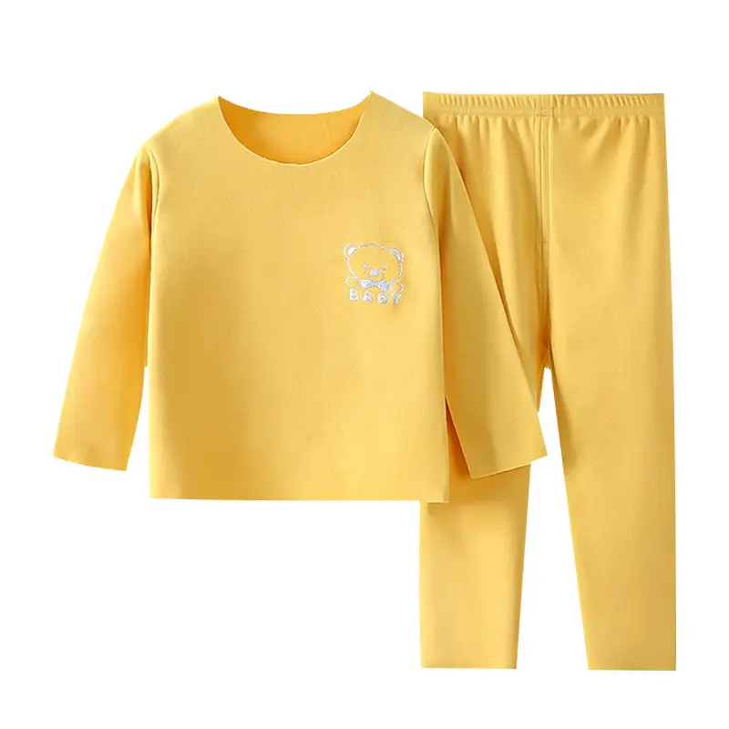 Blue Velvet Kids Pajama Set for Boys Girls - Image 11