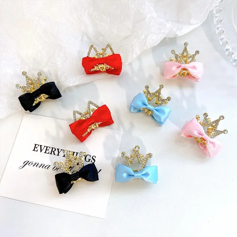 Bow High Crown Hairpins Red Black Blue 2022 - Image 12
