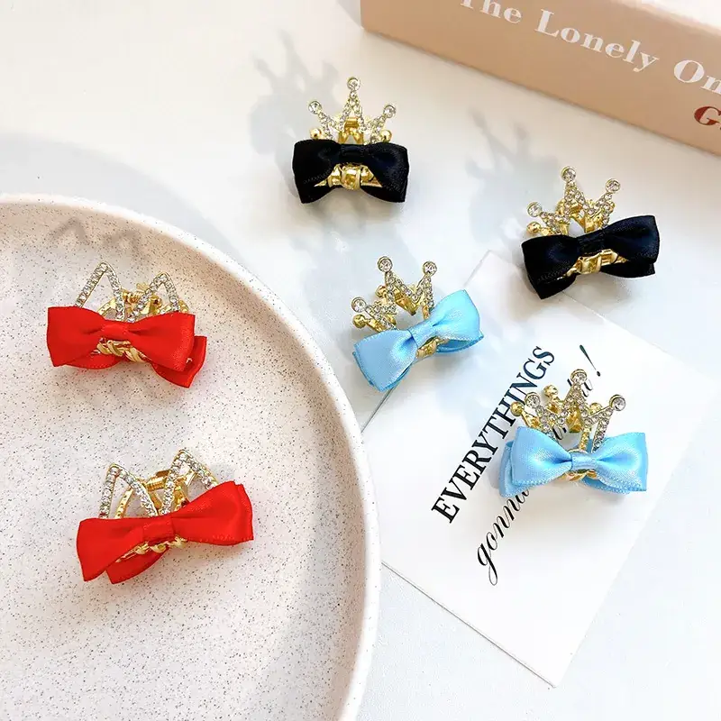 Bow High Crown Hairpins Red Black Blue 2022 - Image 13