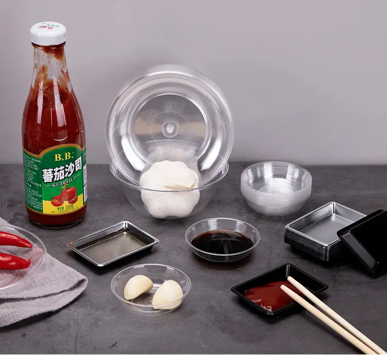 Japanese Flavor Petunia Plate 100pcs Cold Barbecue — feature 25