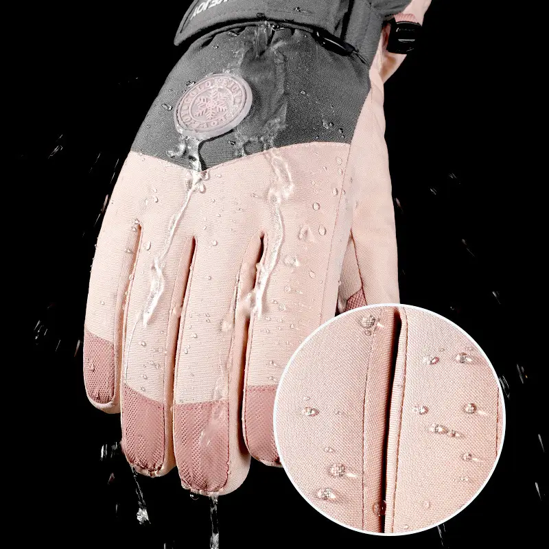Winter Ski Gloves Electric Bike Anti-Slip Fleece Warm Women Men - Image 39
