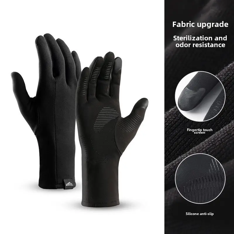 Winter Ski Gloves Electric Bike Anti-Slip Fleece Warm Women Men - Image 33
