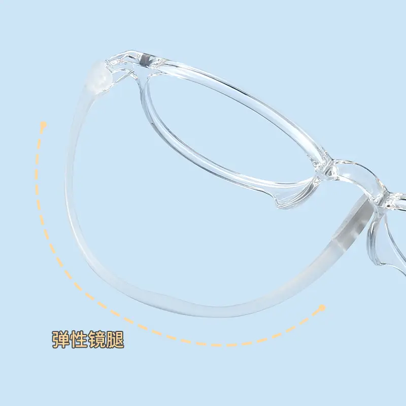 Transparent Round Frame Glasses for Teenagers with Prescription Lens Fit - Image 9