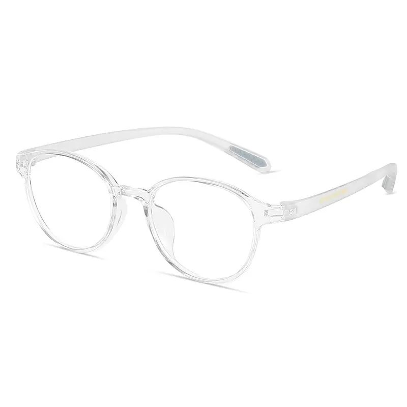 Transparent Round Frame Glasses for Teenagers with Prescription Lens Fit - Image 12